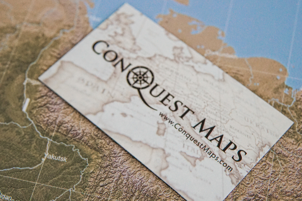Conquest Maps vs. Push Pin Travel Maps: Which Map Should I Buy?