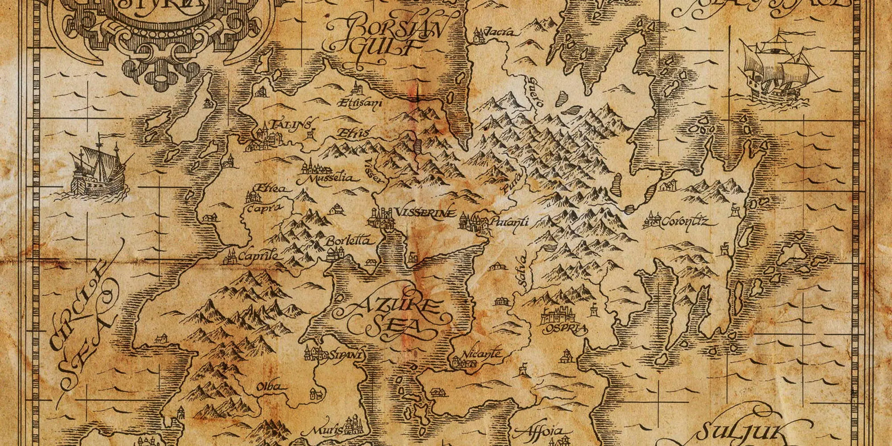 Famous Fantasy Maps To Fuel Your Adventures