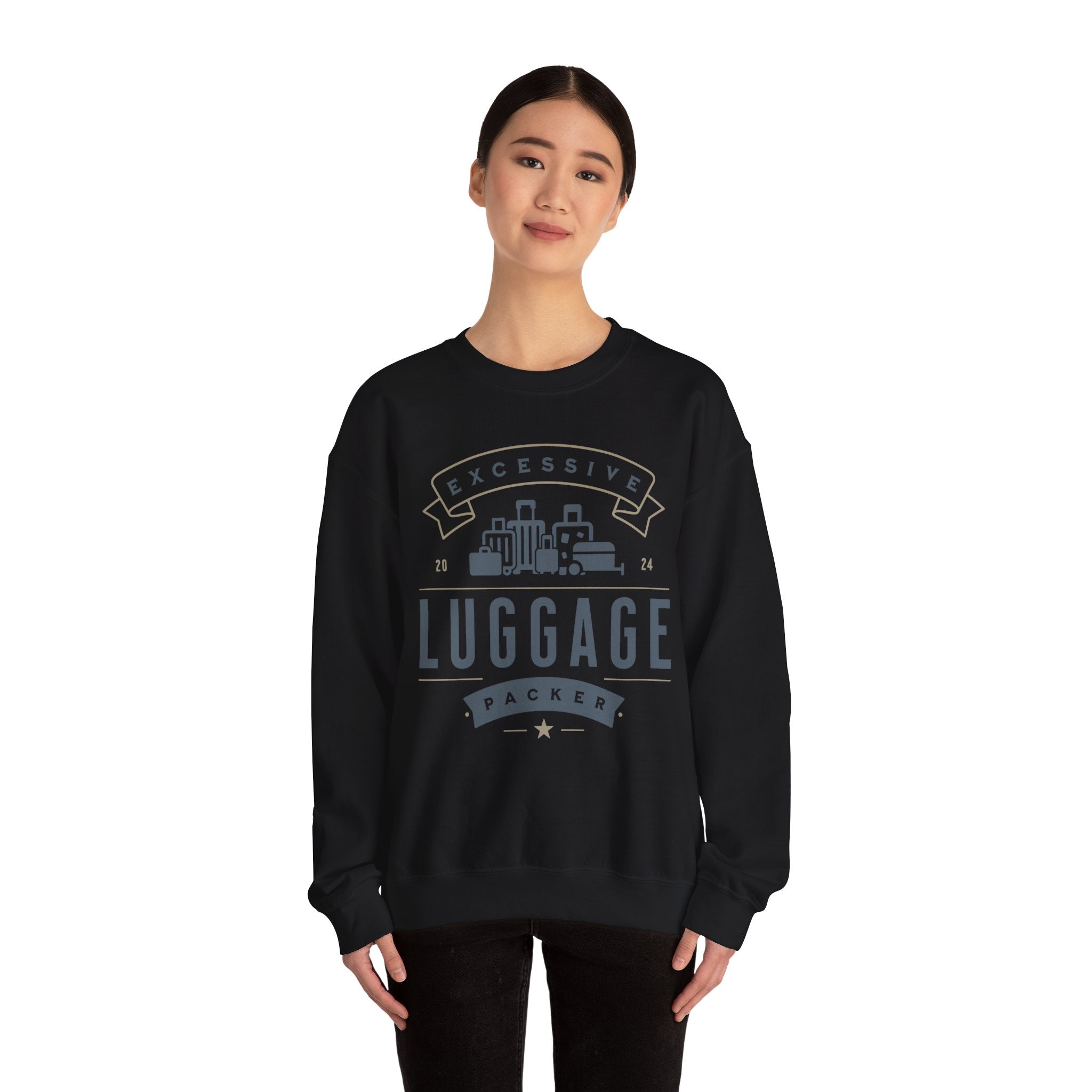 Excessive Luggage Packer Crewneck Sweatshirt