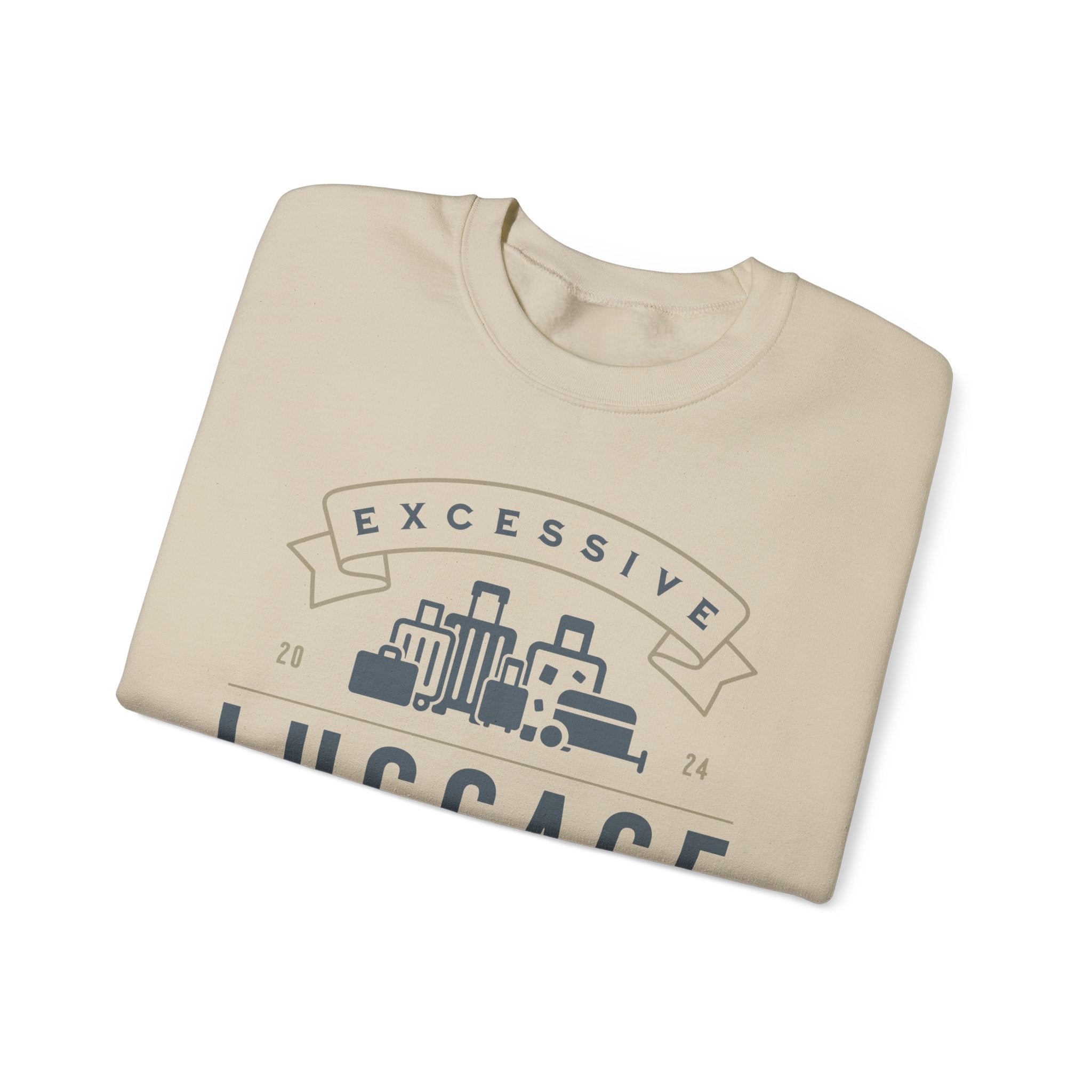 Excessive Luggage Packer Crewneck Sweatshirt
