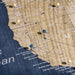 Push Pin USA Map (Pin Board) - Deep-Sea Drift CM Pin Board