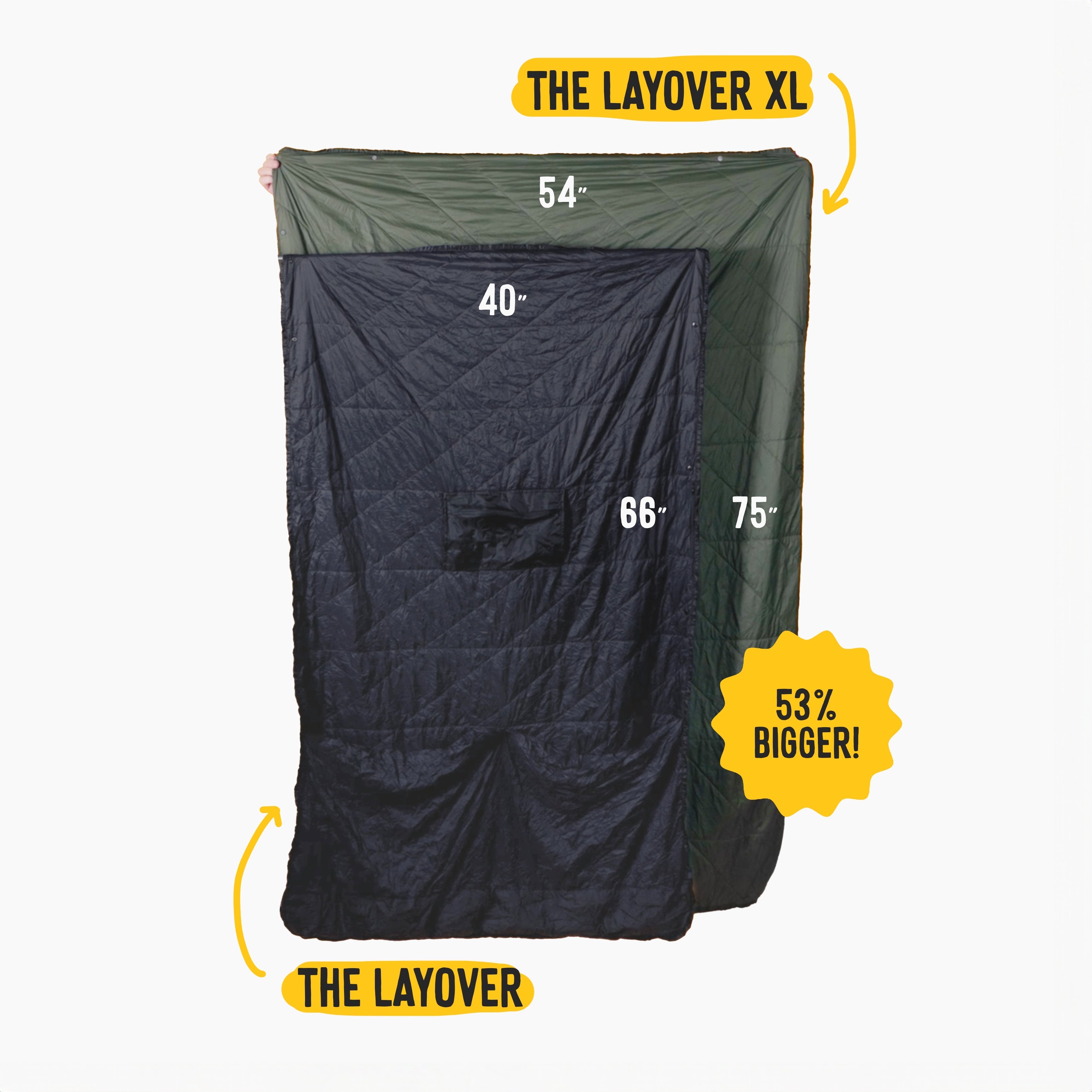 Layover™ Travel Blanket - Packable & Puffy | Quartz Gravel