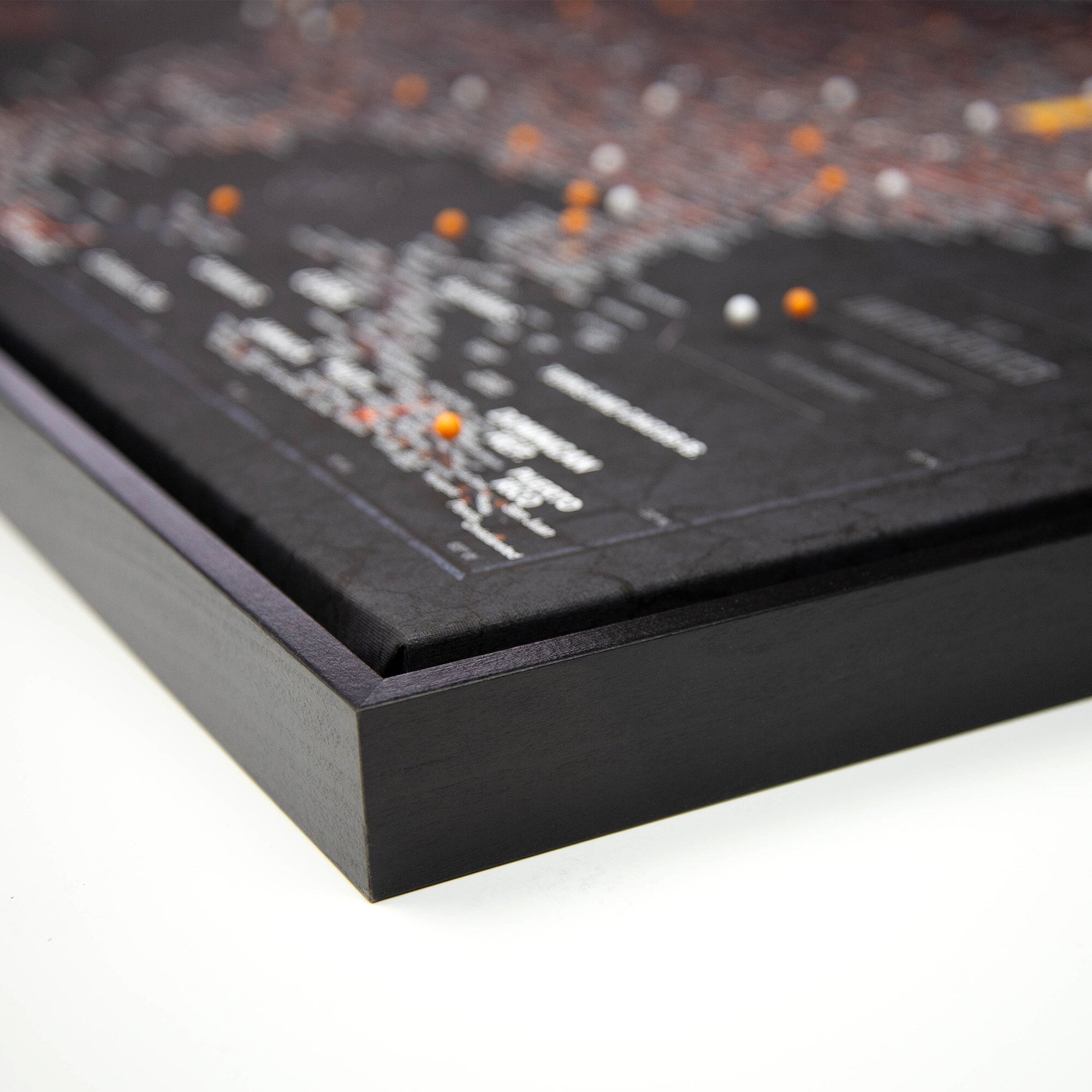 Push Pin USA Map (Pin Board) - Obsidian Inferno (Copy) CM Pin Board