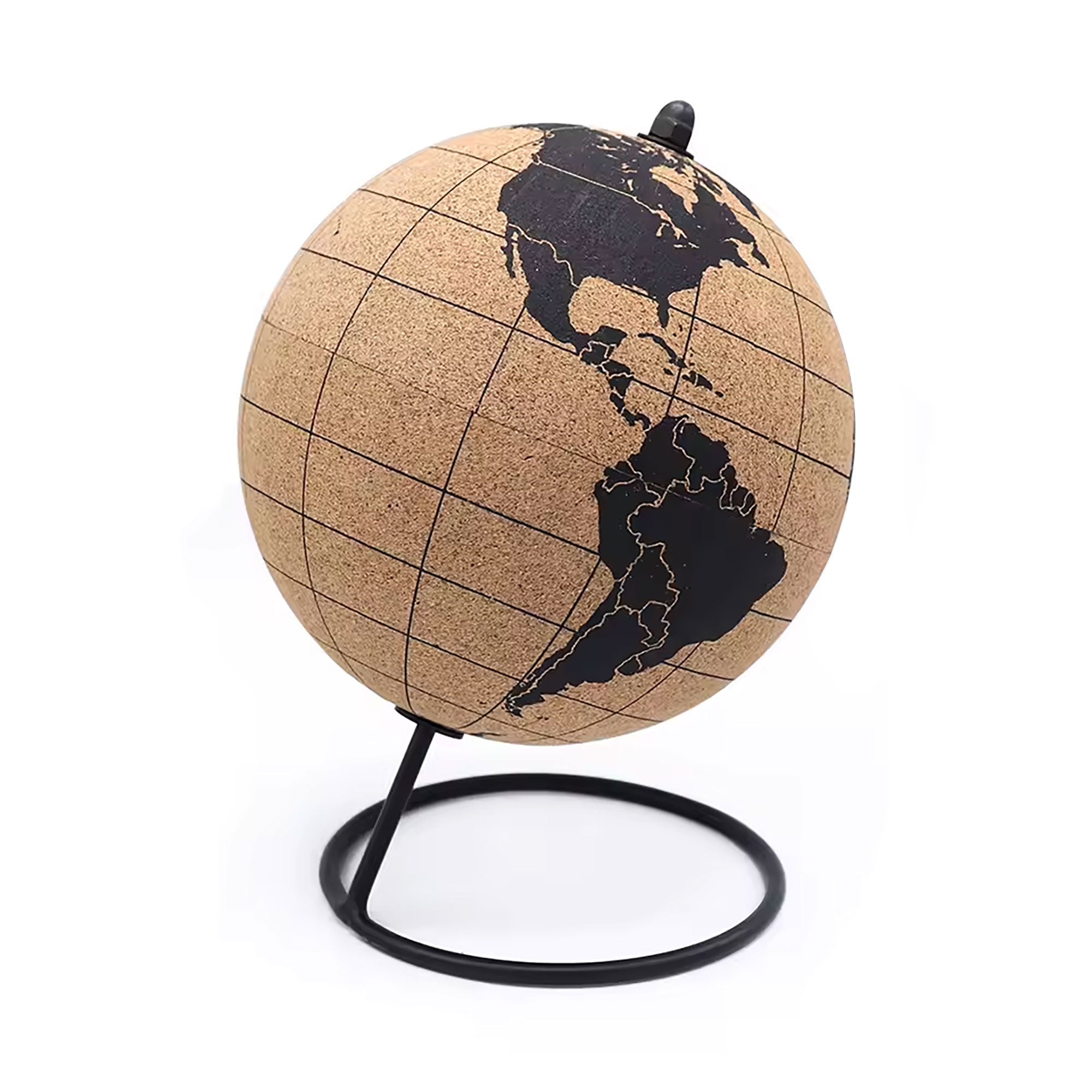 Spin & Pin Cork Globe Conquest Maps LLC