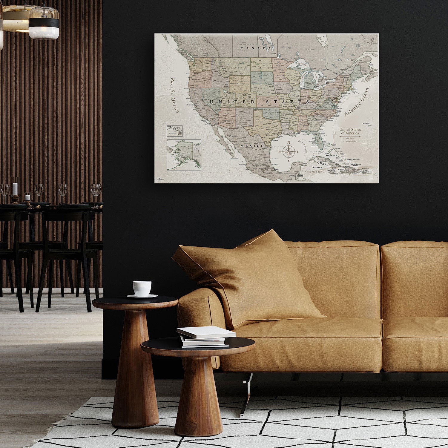 Push Pin USA Map (Pin Board) - The Trailblazer - Essentials Collection