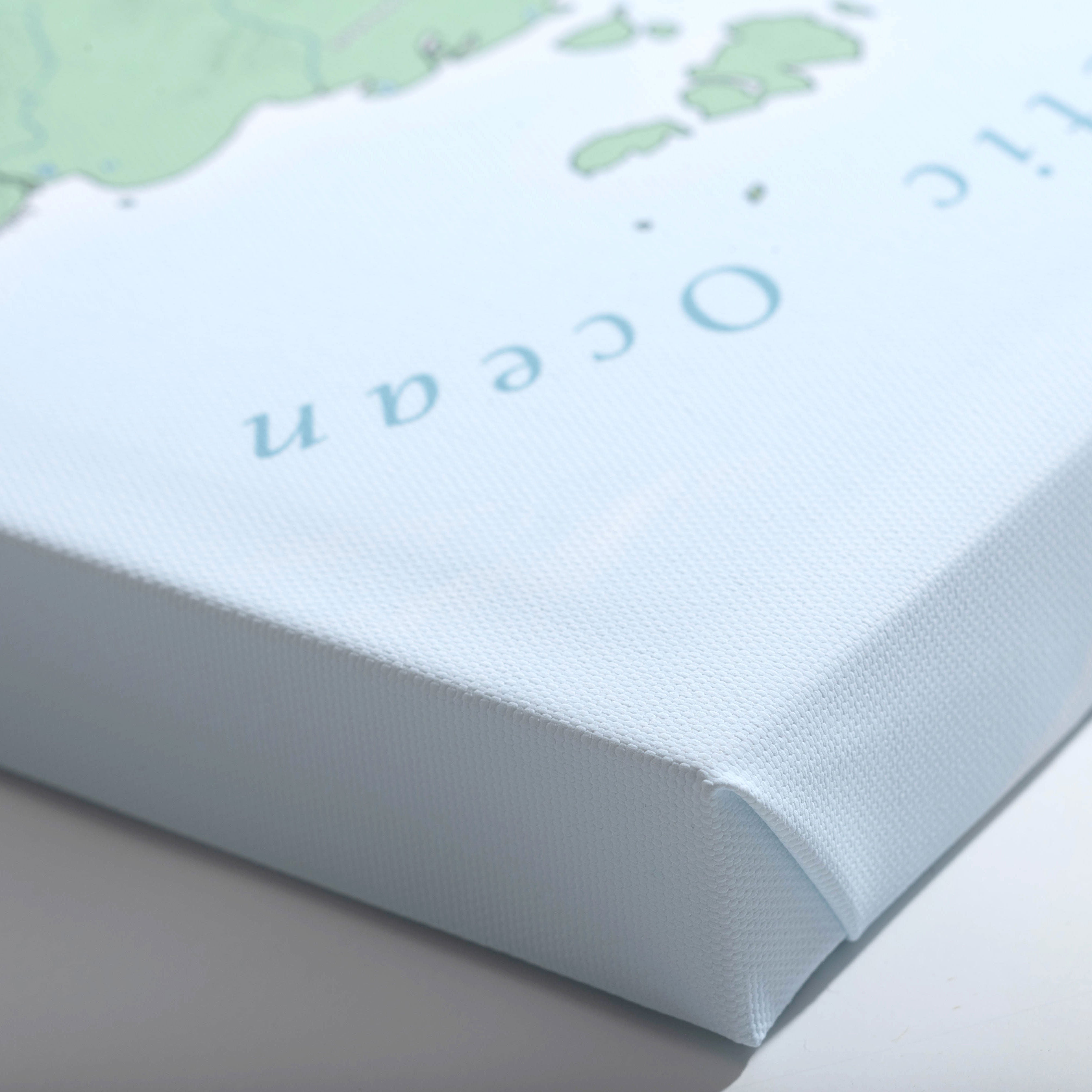 Push Pin World Map (Pin Board) - The Wanderer - Standard Conquest Maps LLC