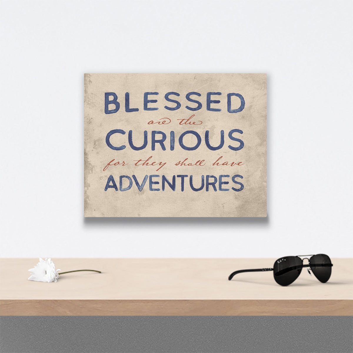 Blessed Are The Curious - Canvas Wall Art Conquest Maps LLC