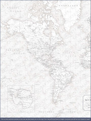 Push Pin World Map (Pin Board) - Classic Marble CM Pin Board