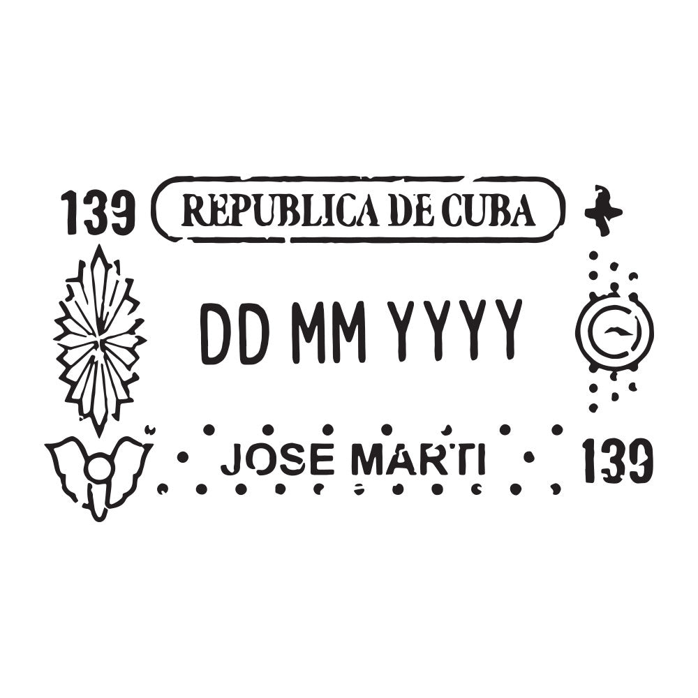 Passport Stamp Decal - Cuba Conquest Maps LLC