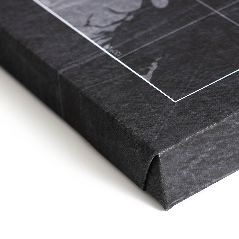 Push Pin National Parks Map (Pin Board) - Modern Slate CM Pin Board