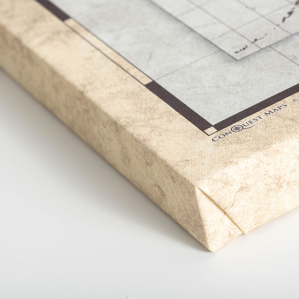 Push Pin National Parks Map (Pin Board) - Rustic Vintage CM Pin Board