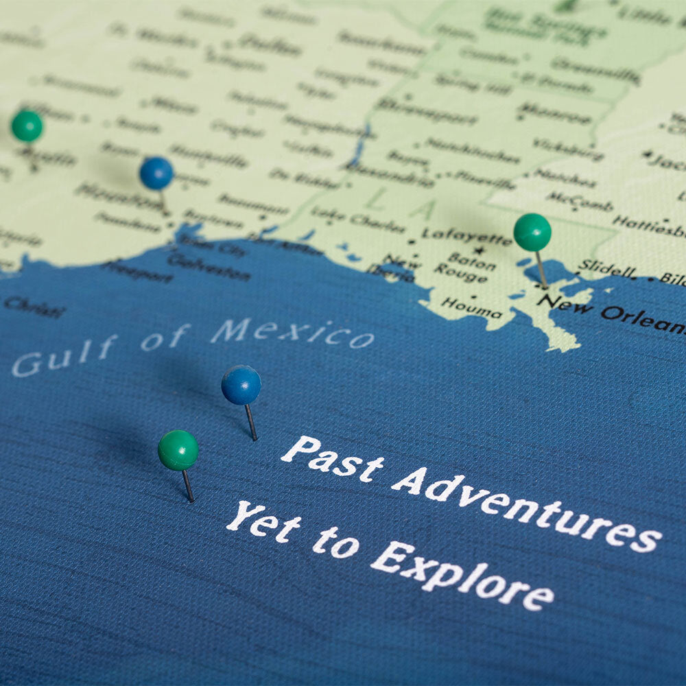 Push Pin National Parks Map (Pin Board) CM Pin Board