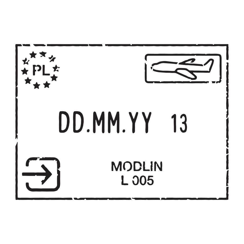 Passport Stamp Decal - Poland Conquest Maps LLC