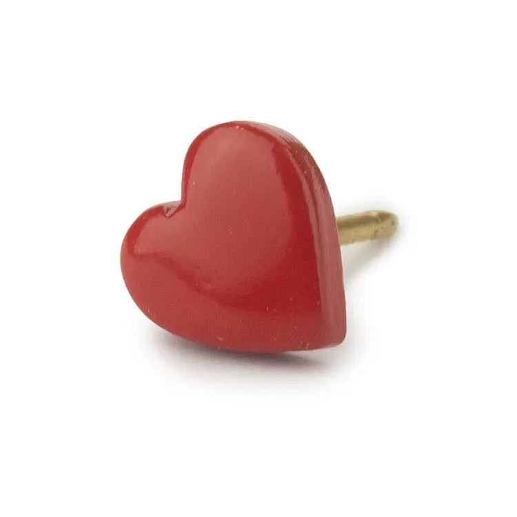 Red Heart Map Push Pins Conquest Maps LLC