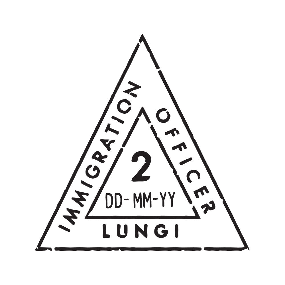 Passport Stamp Decal - Sierra Leone Conquest Maps LLC