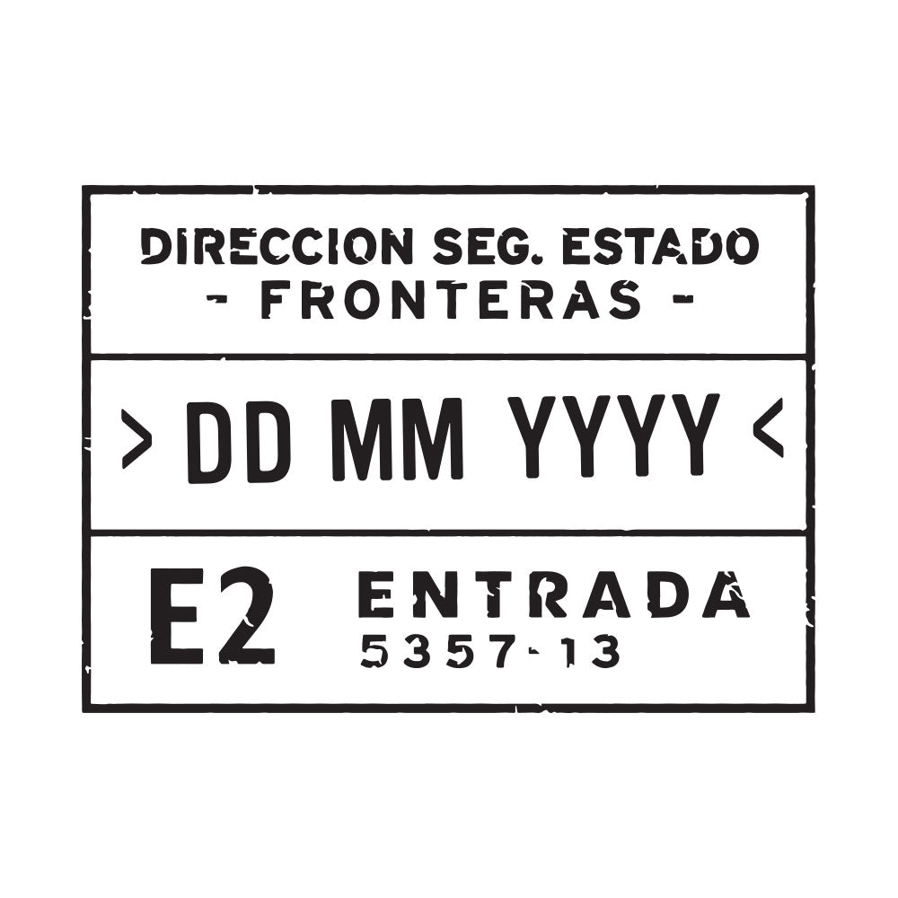 Passport Stamp Decal - Spain Conquest Maps LLC