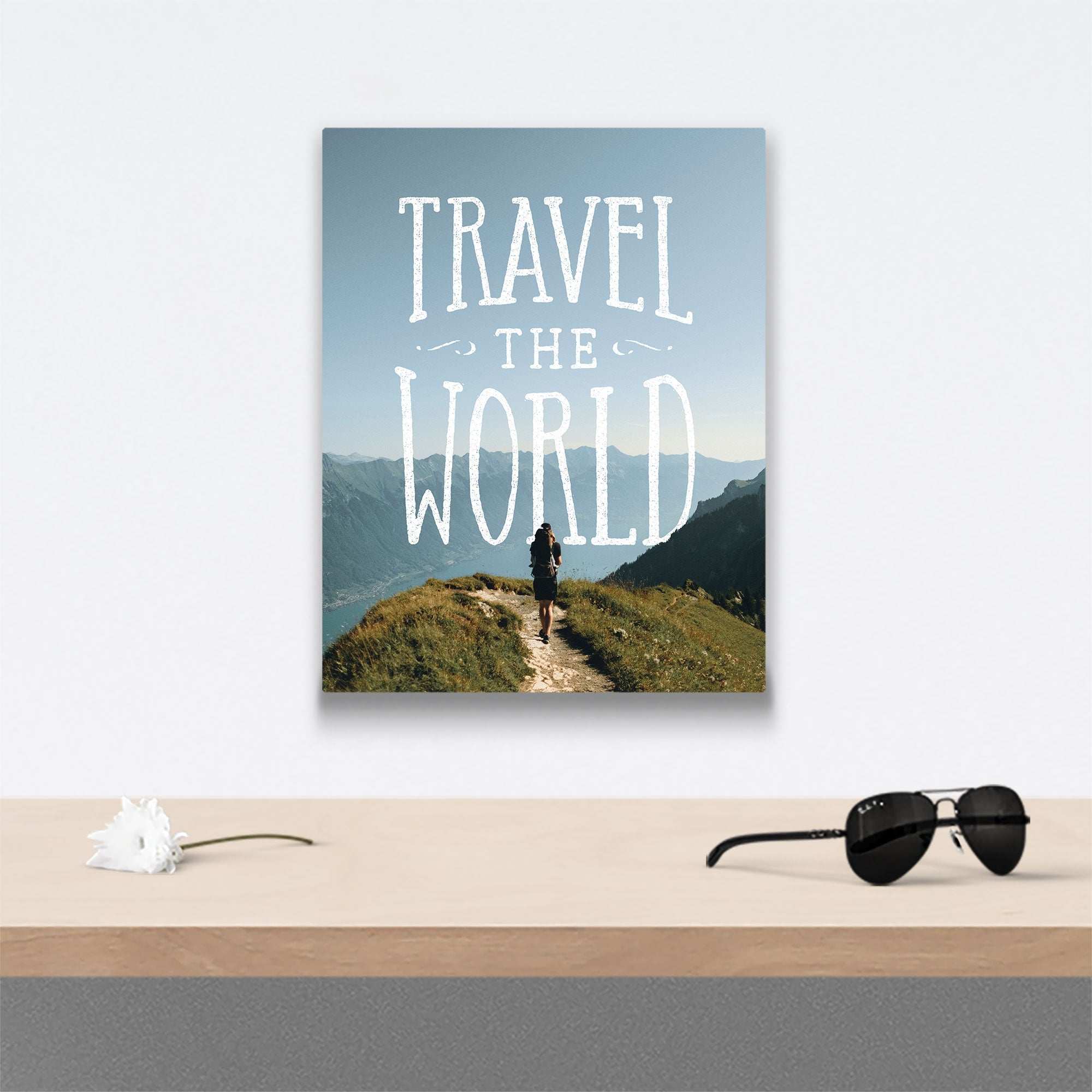 Travel The World - Canvas Wall Art Conquest Maps LLC