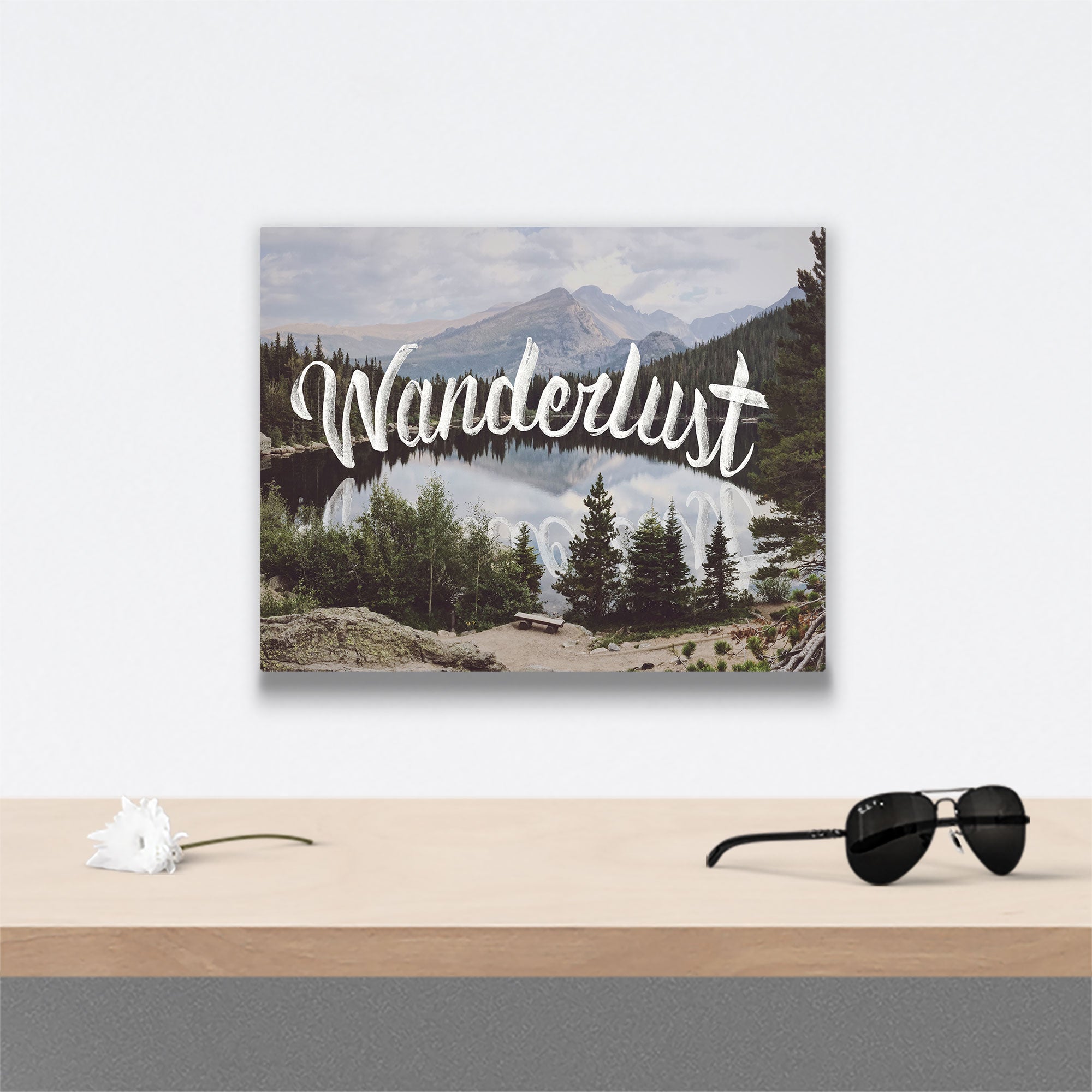 Wanderlust - Travel Canvas Wall Art Conquest Maps LLC