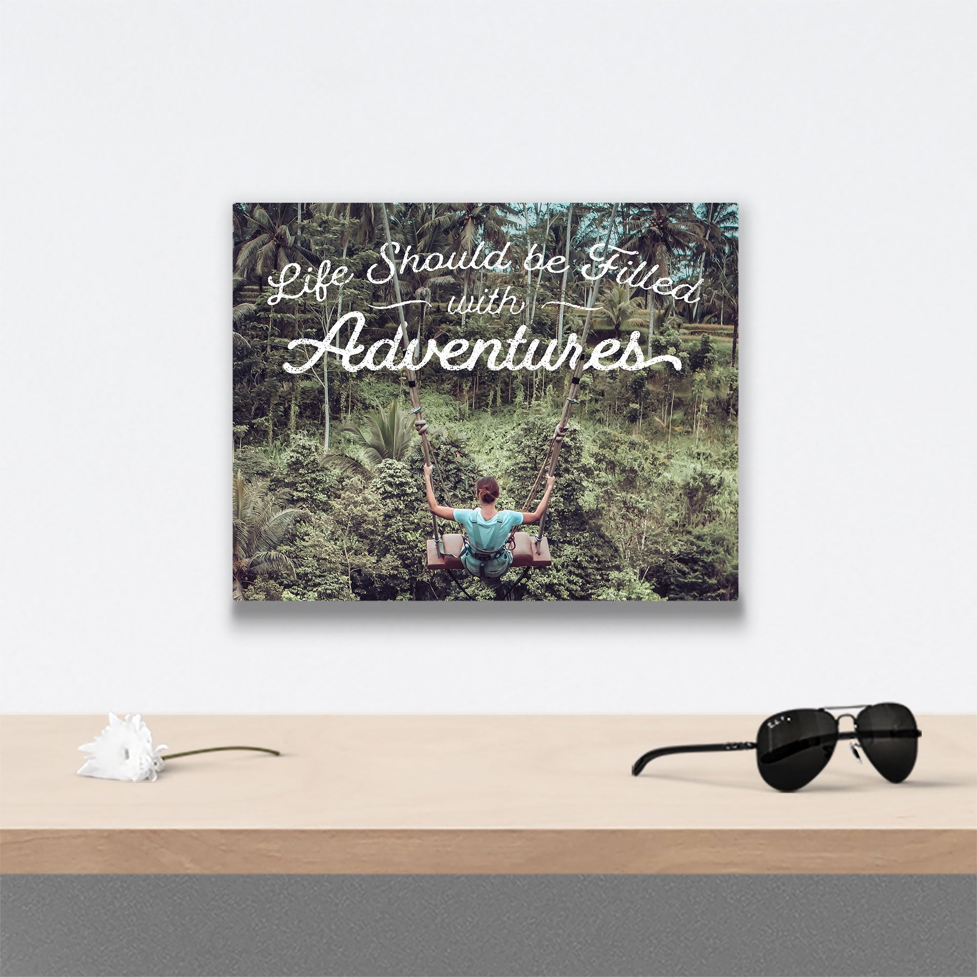 Life Should Be Filled With Adventures - Canvas Wall Art Conquest Maps LLC