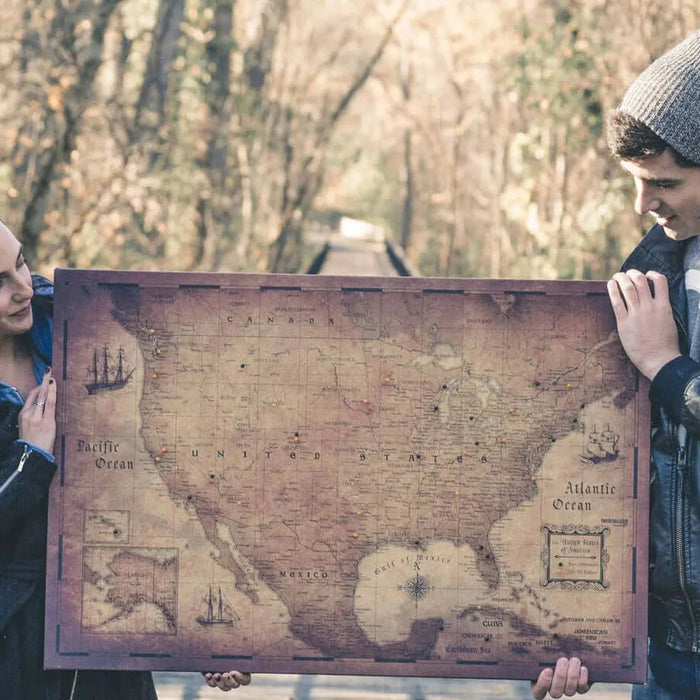 Pin Board Maps: A Unique Gift Idea for Travelers & Beyond