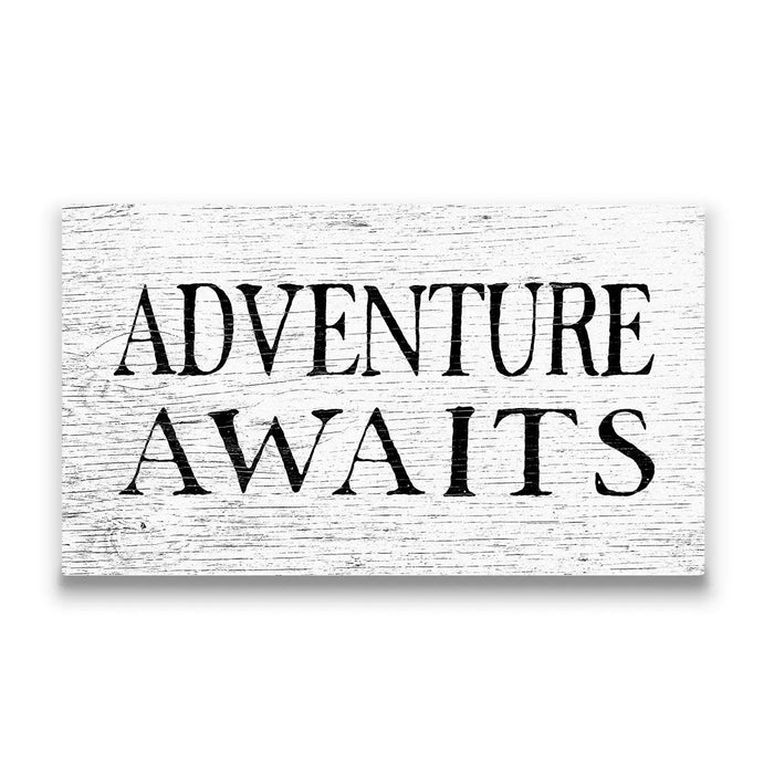 Adventure Awaits - Canvas Wall Art Conquest Maps LLC