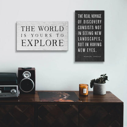 Adventure Awaits - Canvas Wall Art Conquest Maps LLC
