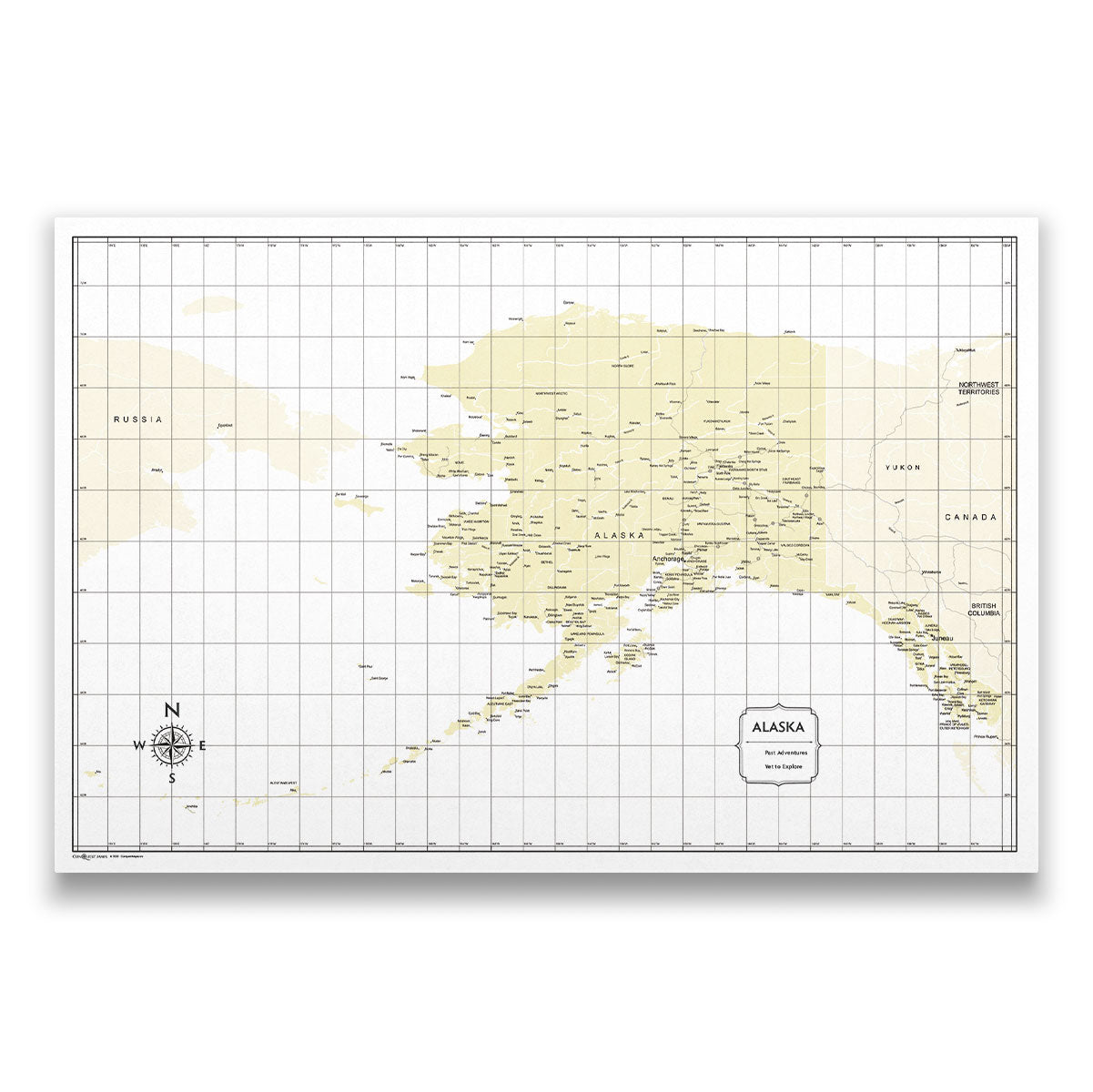 Alaska Poster Maps