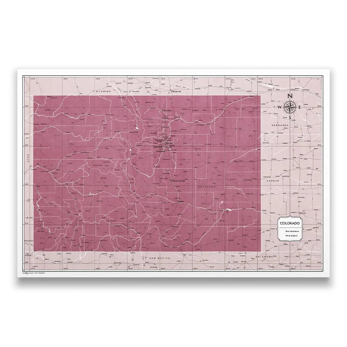 Colorado Poster Maps