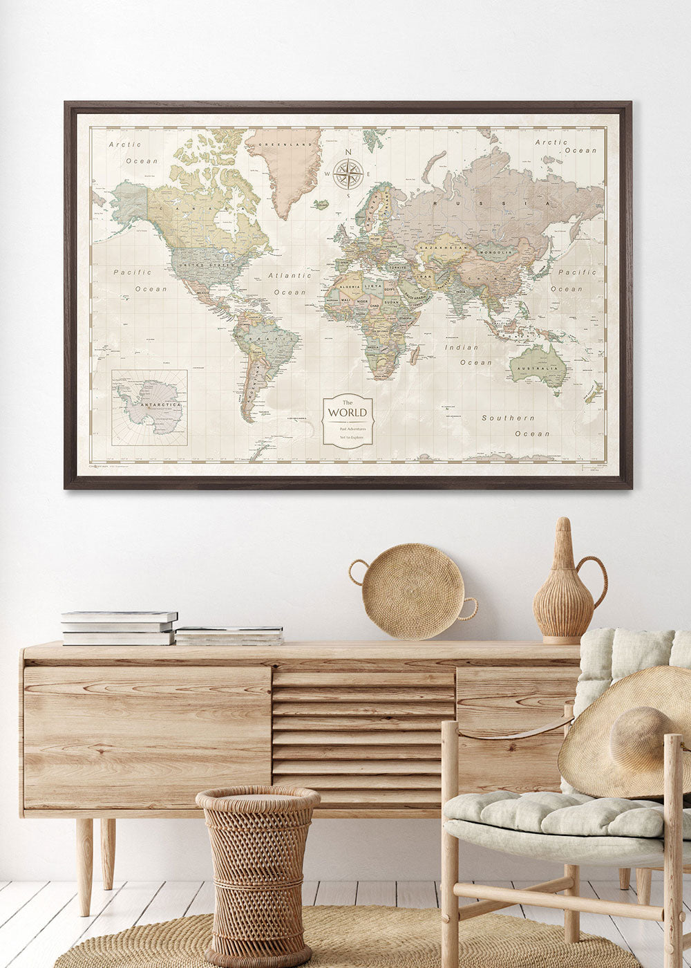 Desert Sunrise - World Map Bundle | Conquest Maps