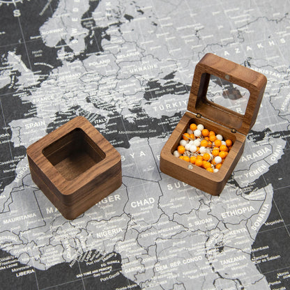 Push Pin Keepsake Box with Window (Copy) Conquest Maps LLC