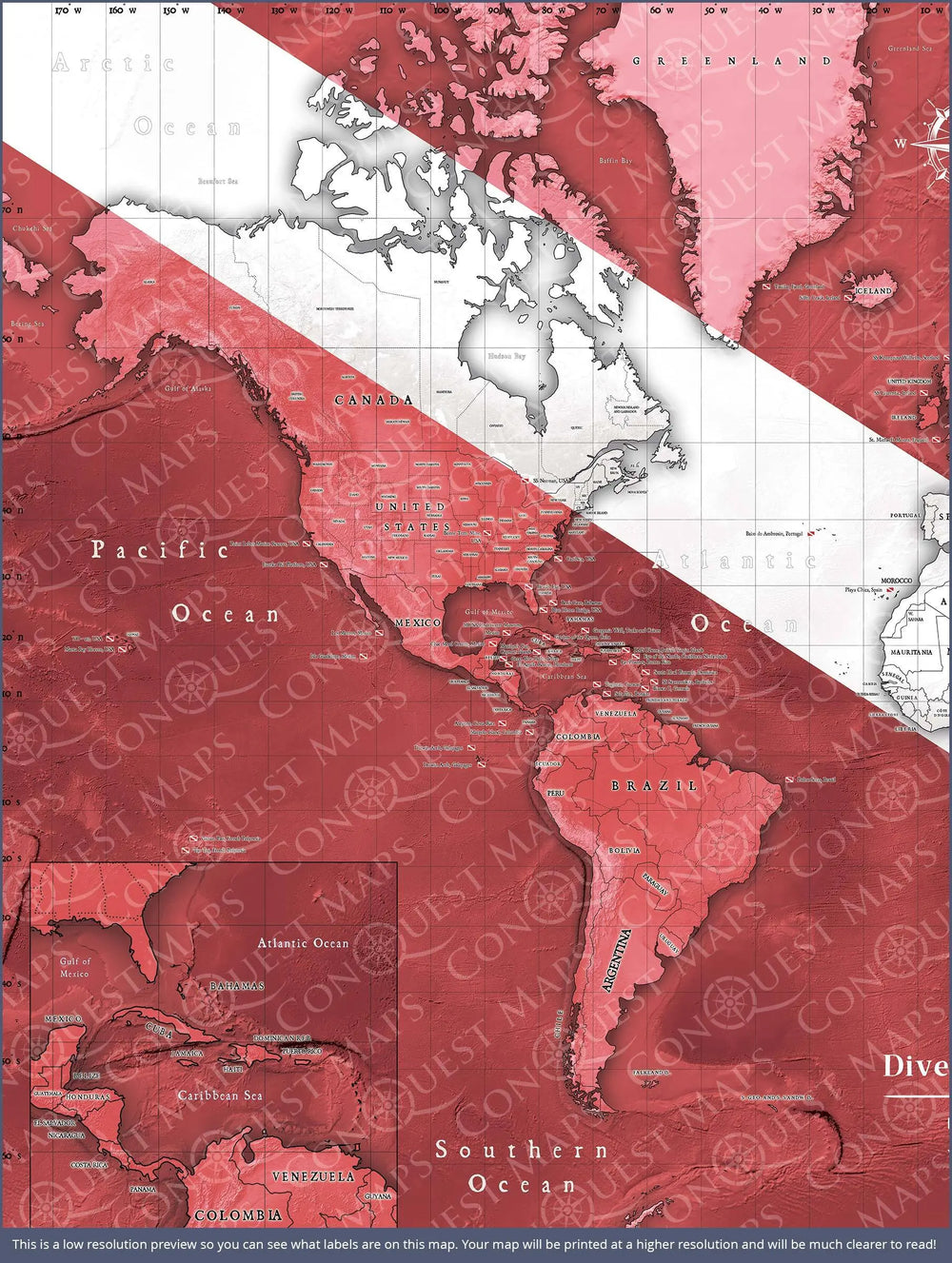 Map Pin Board | Handmade in America | Conquest Maps