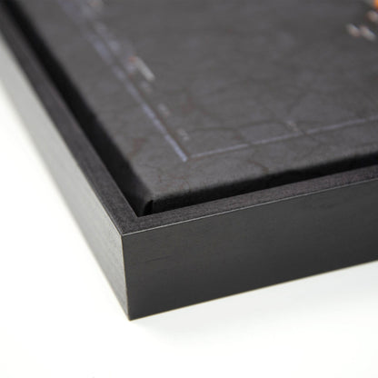 Push Pin World Map (Pin Board) - Obsidian Inferno (Copy) CM Pin Board