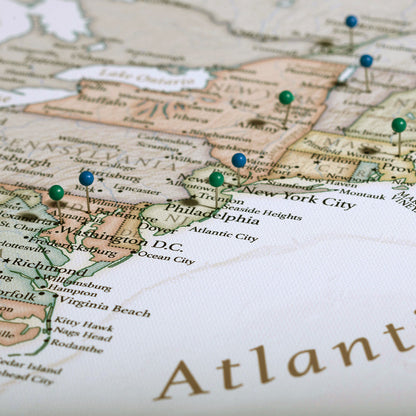 Push Pin USA Map (Pin Board) - The Trailblazer - Essentials Collection