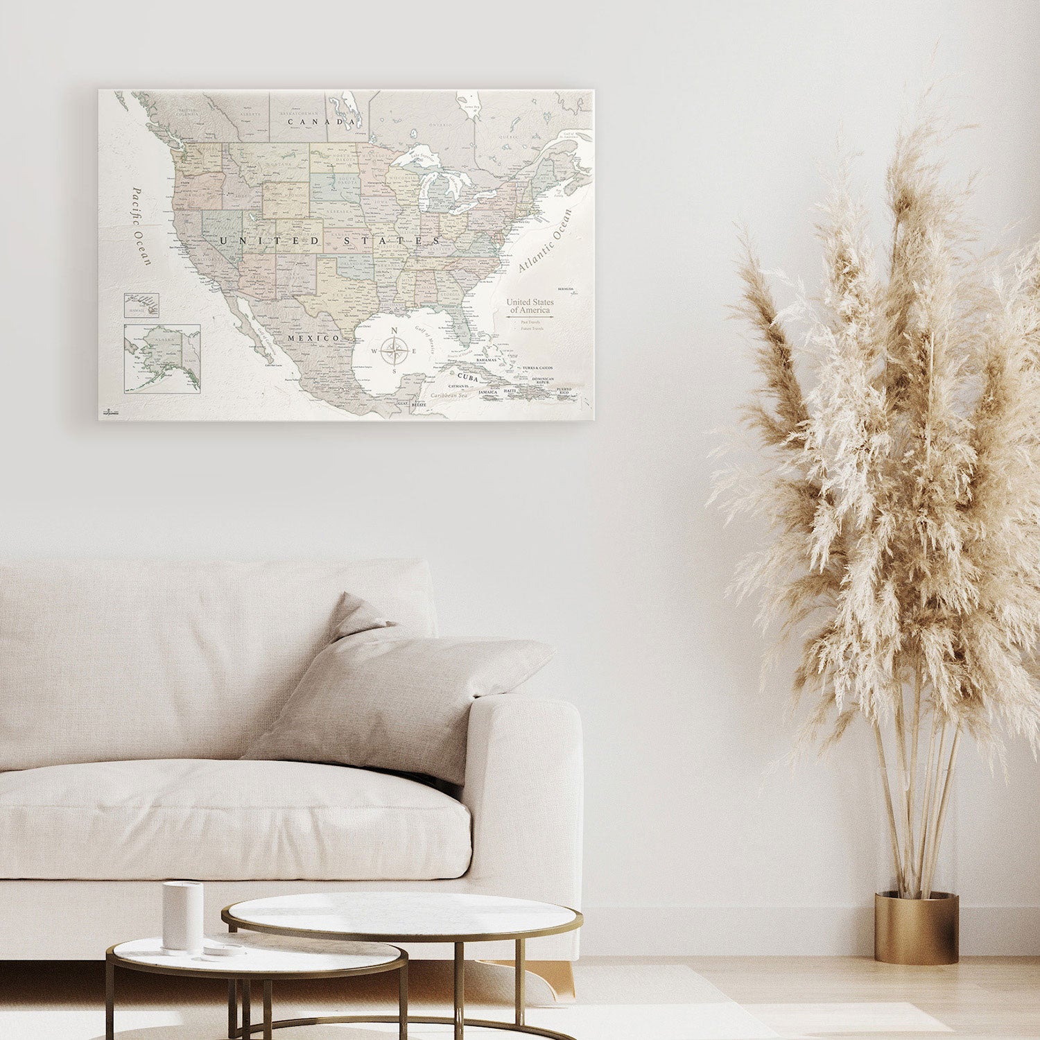 Push Pin USA Map (Pin Board) - The Trailblazer - Essentials Collection