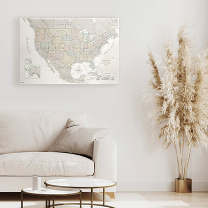 Push Pin USA Map (Pin Board) - The Trailblazer - Essentials Collection