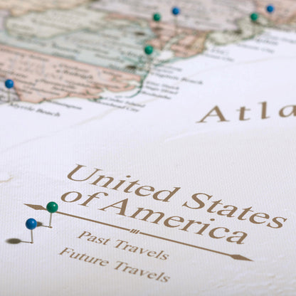 Push Pin USA Map (Pin Board) - The Trailblazer - Essentials Collection