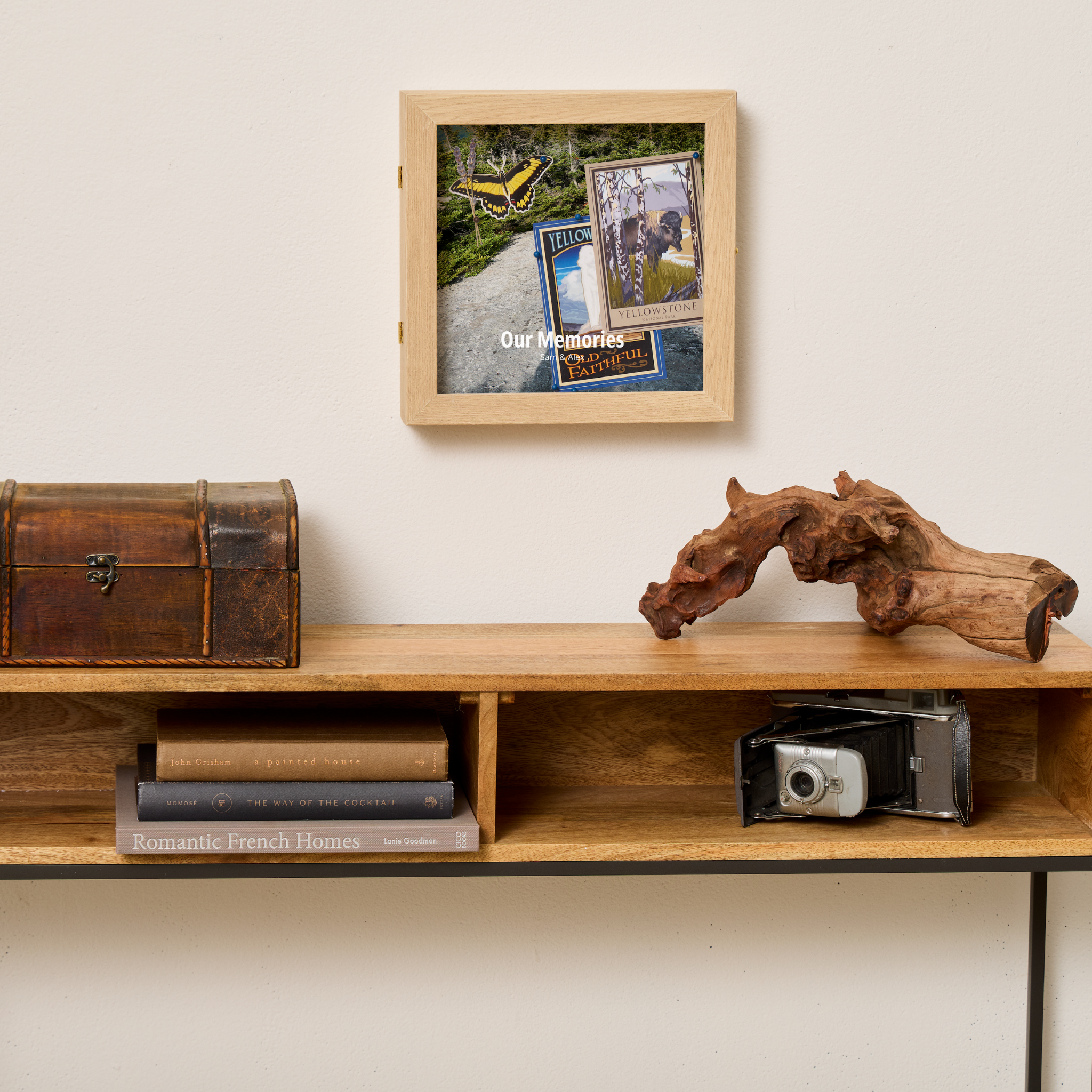 Personalized Keepsake Shadow Box - Upload Your Photo!