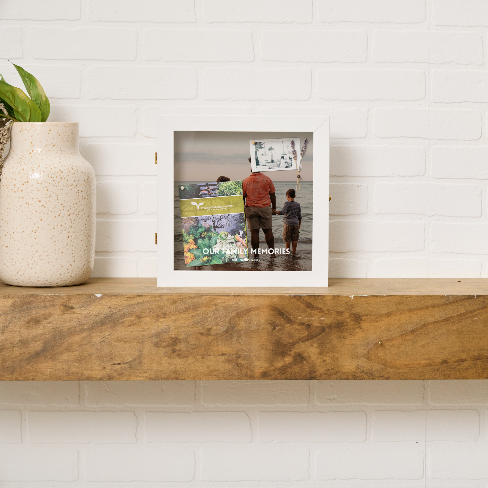 Personalized Keepsake Shadow Box - Upload Your Photo!