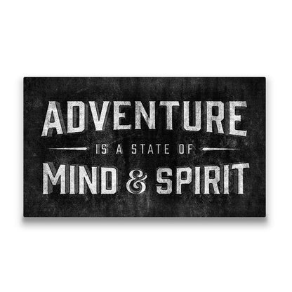 State Of Mind - Canvas Wall Art Conquest Maps LLC