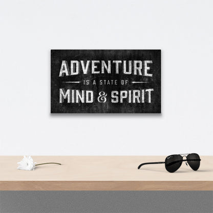 State Of Mind - Canvas Wall Art Conquest Maps LLC