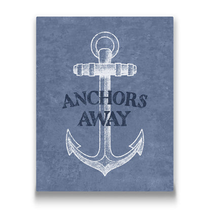 Anchors Away - Canvas Wall Art Conquest Maps LLC
