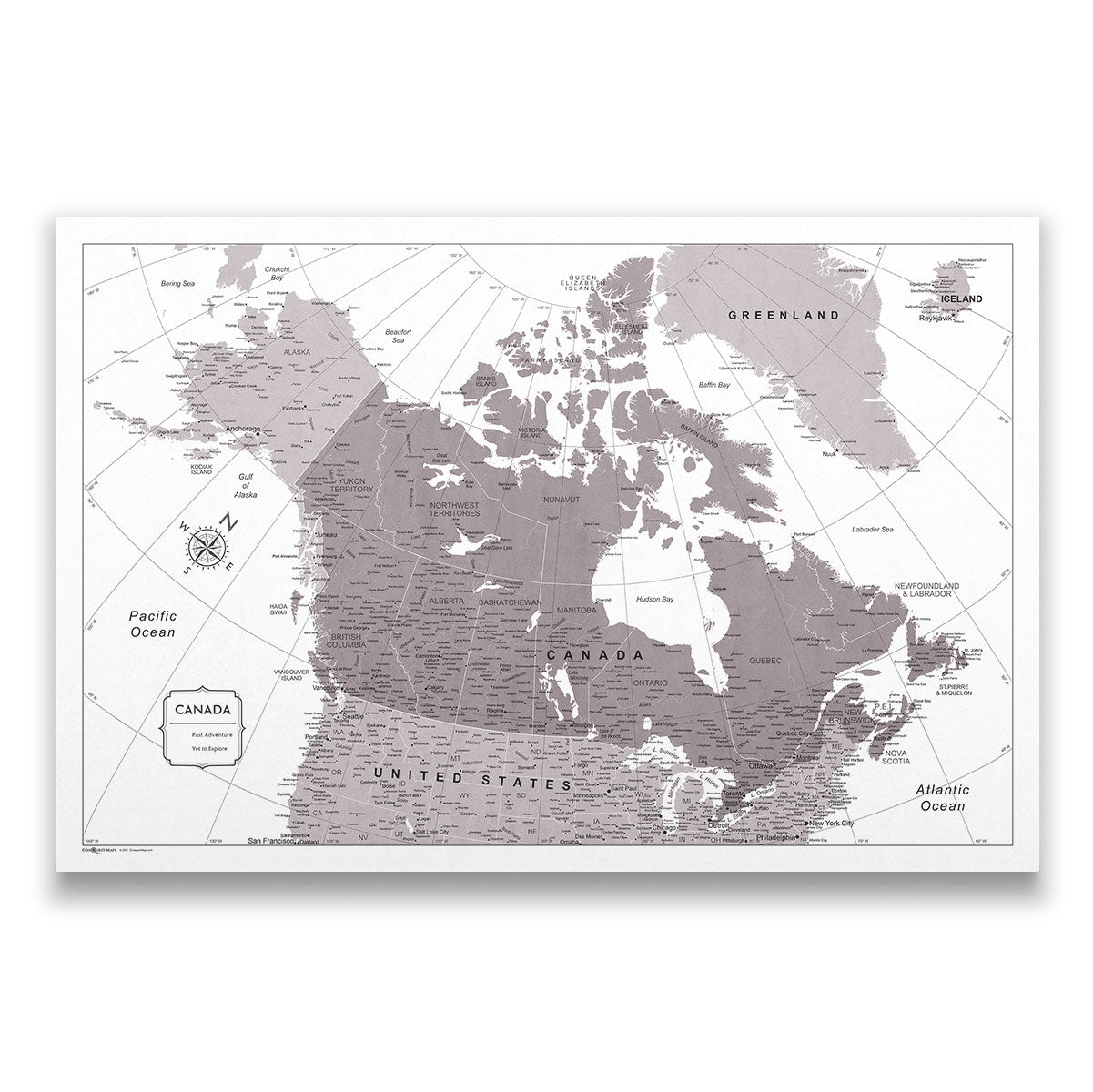 Canada Poster Maps