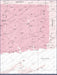 Connecticut Map Poster - Pink Color Splash CM Poster