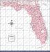Florida Map Poster - Pink Color Splash CM Poster