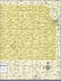 Push Pin Kansas Map (Pin Board) - Yellow Color Splash CM Pin Board