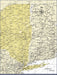 Push Pin New York Map (Pin Board) - Yellow Color Splash CM Pin Board