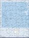 Push Pin South Dakota Map (Pin Board) - Light Blue Color Splash CM Pin Board
