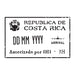 Passport Stamp Decal - Costa Rica Conquest Maps LLC