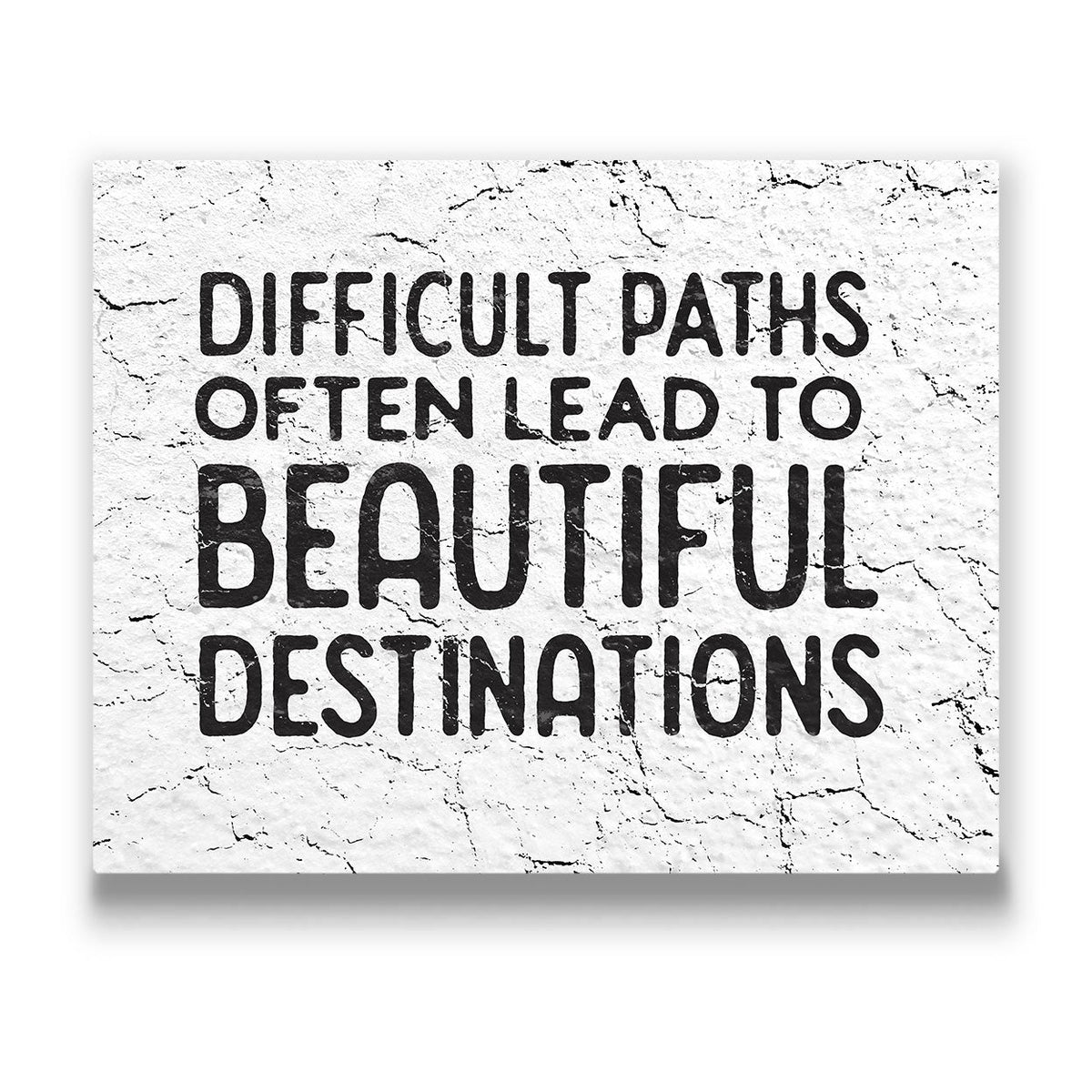Difficult Paths - Canvas Wall Art Conquest Maps LLC