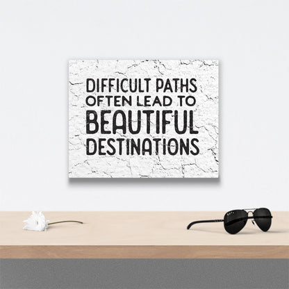 Difficult Paths - Canvas Wall Art Conquest Maps LLC